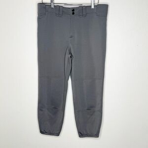 DeMarini Uniform Softball Pants NWT Capri Gray - Women’s US XL